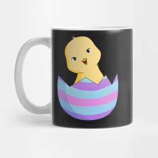 Easter Chick Hatching from the Egg Mug